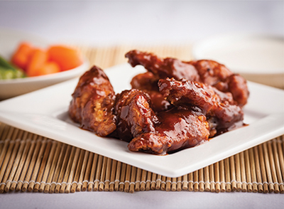 Soy BBQ Chicken Wings